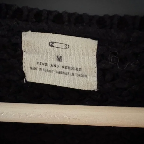 Cropped black sweater - Picture 4 of 5